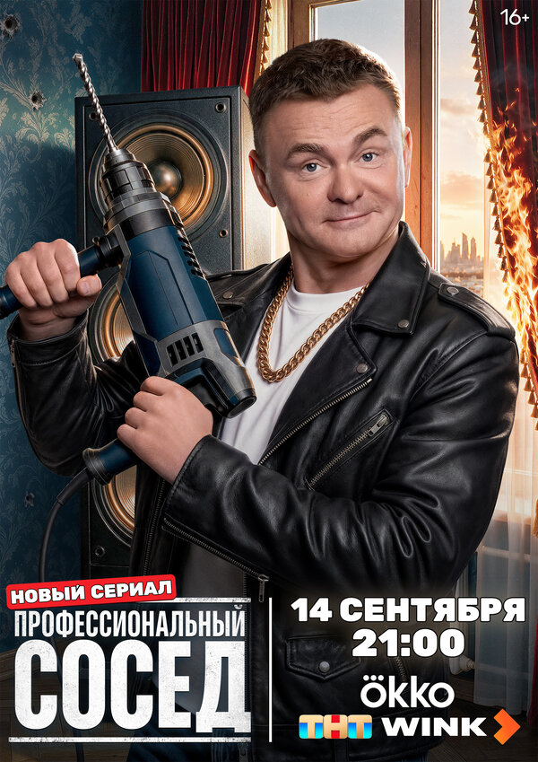 Постер: Профессиональный сосед (2025)