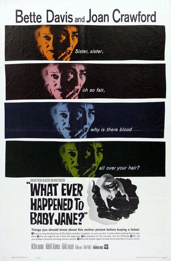 Постер: Что случилось с Бэби Джейн? (1962)