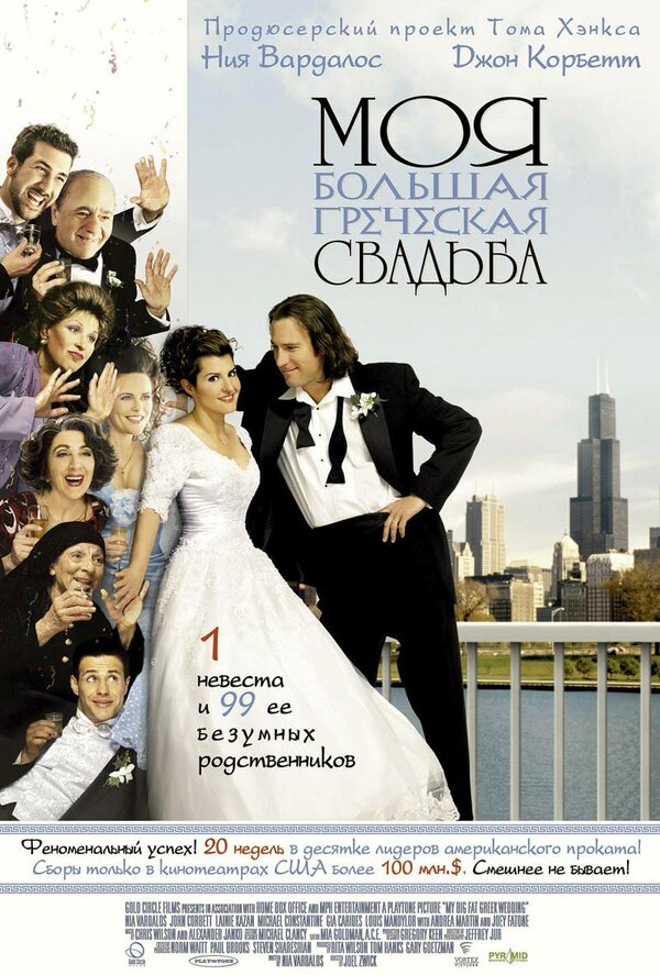 Постер: Моя большая греческая свадьба (2001)