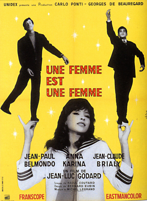 Постер: Женщина есть женщина (1961)