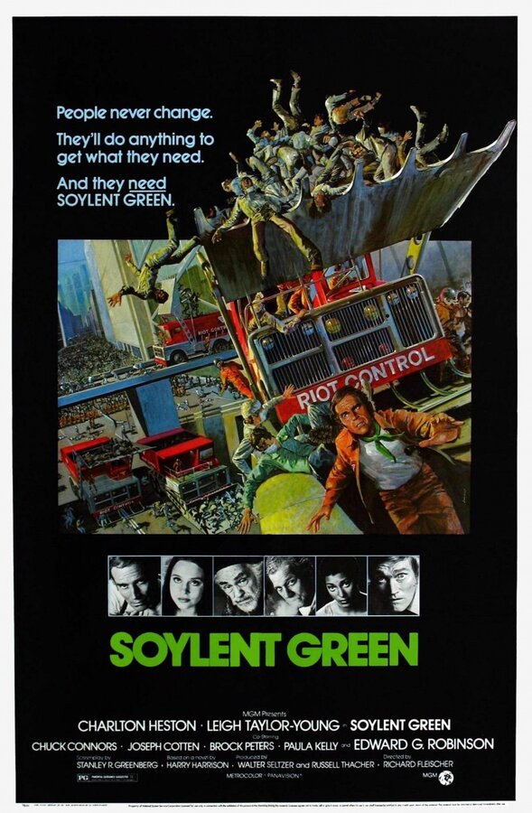 Постер: Зеленый сойлент (1973)