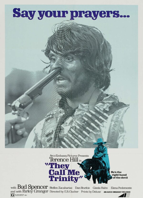 Постер: Меня зовут Троица (1970)