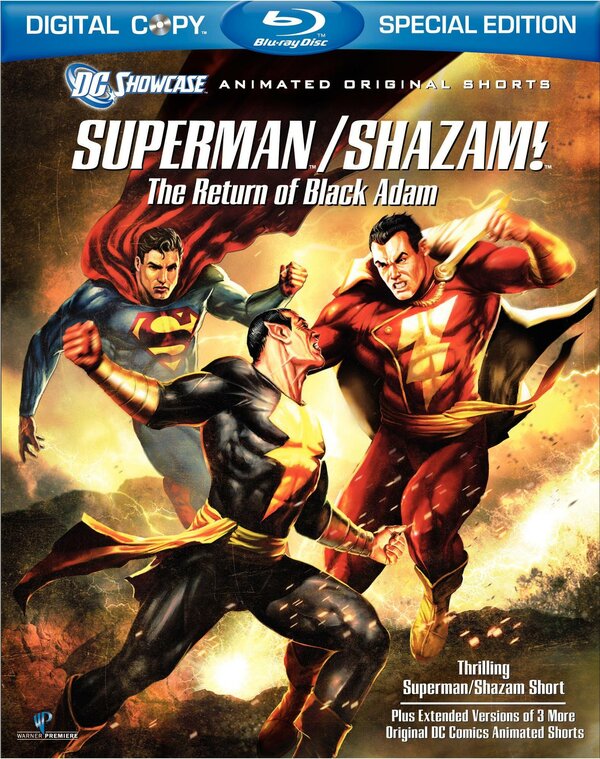 Постер: Витрина DC: Супермен/Шазам! – Возвращение черного Адама (2010)