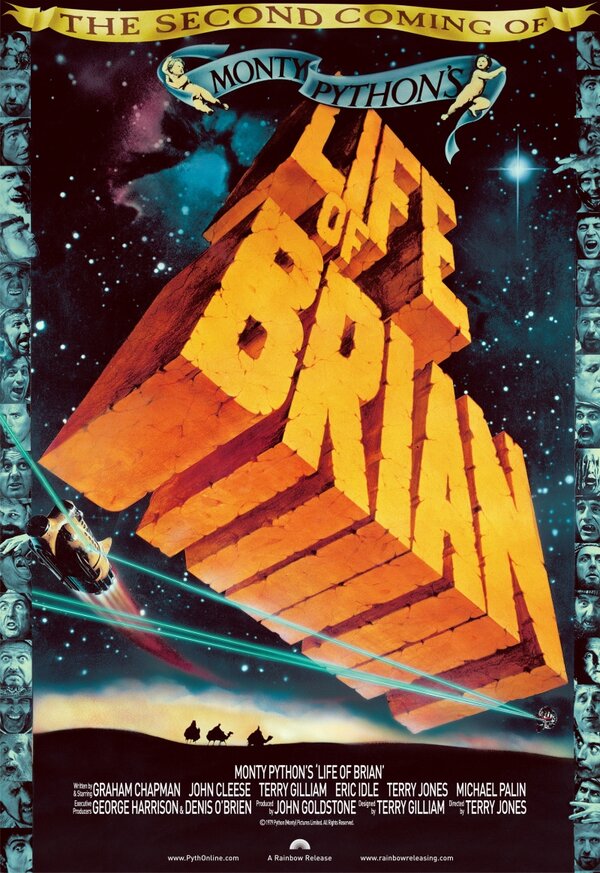 Постер: Житие Брайана по Монти Пайтон (1979)