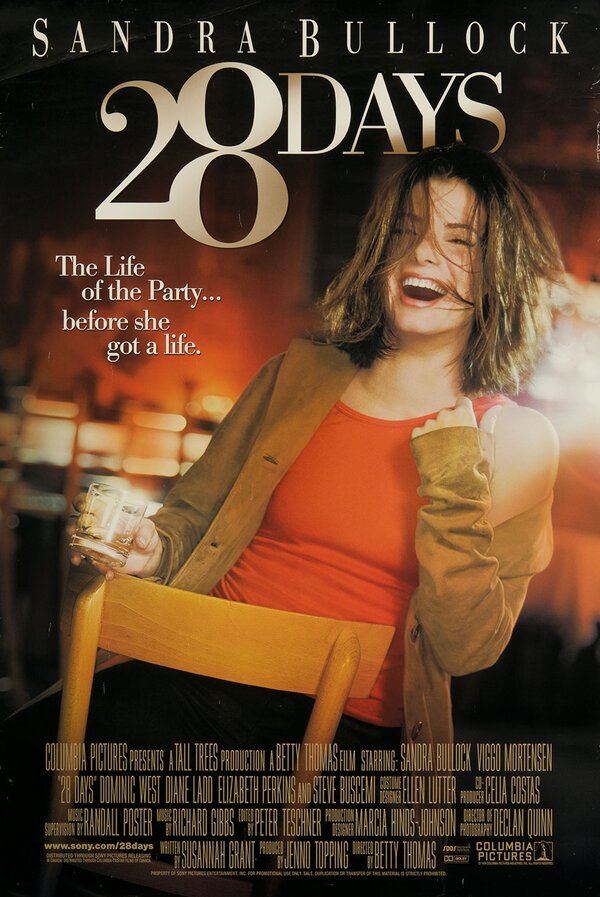 Постер: 28 дней (2000)
