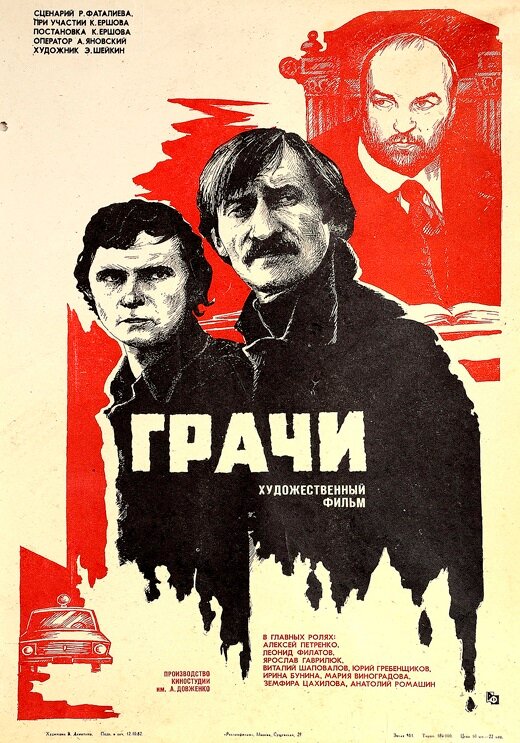 Постер: Грачи (1982)