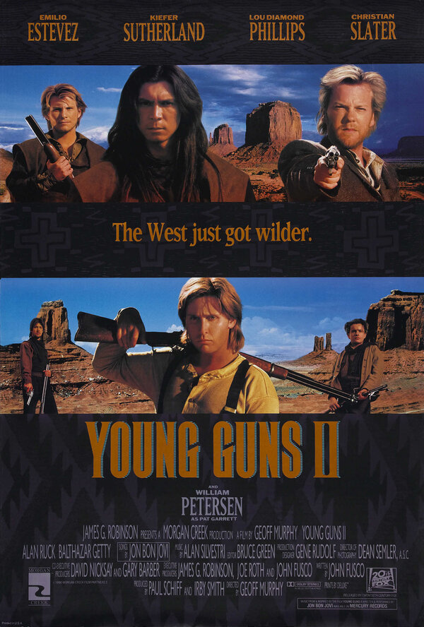 Постер: Молодые стрелки 2 (1990)