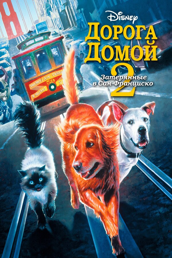 Постер: Дорога домой 2: Затерянные в Сан-Франциско (1996)