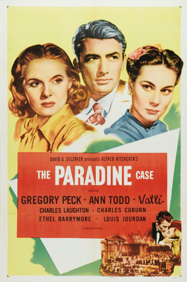 Постер: Дело Парадайна (1947)