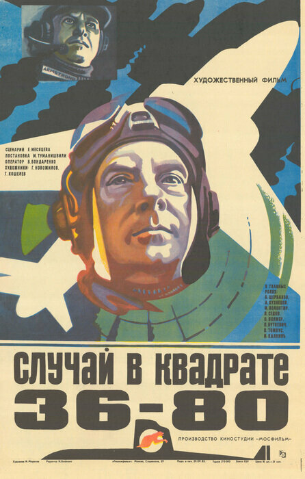 Постер: Случай в квадрате 36-80 (1982)