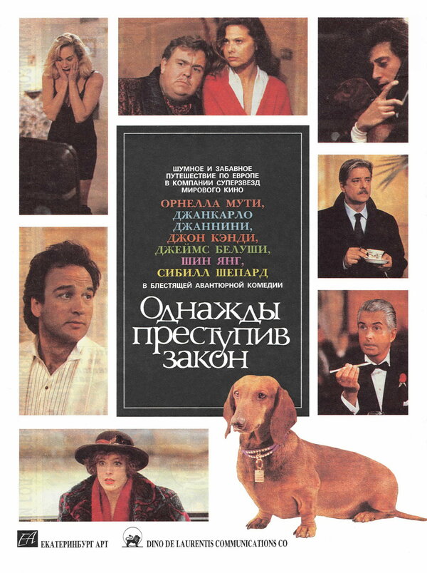 Постер: Однажды преступив закон (1991)