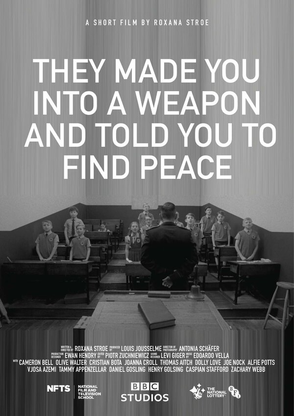 Постер: They Made You into a Weapon and Told You to Find Peace (2025)