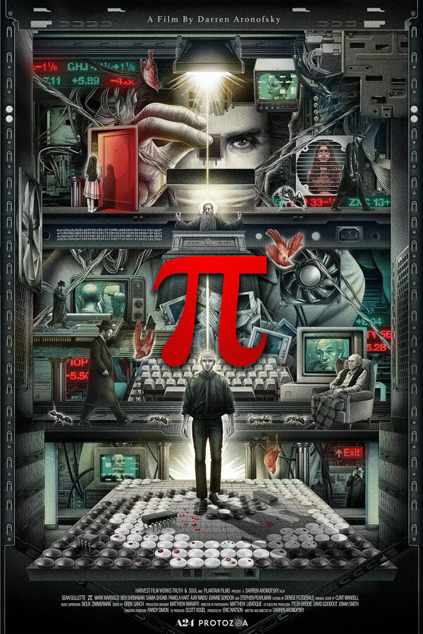 Постер: Пи (1997)